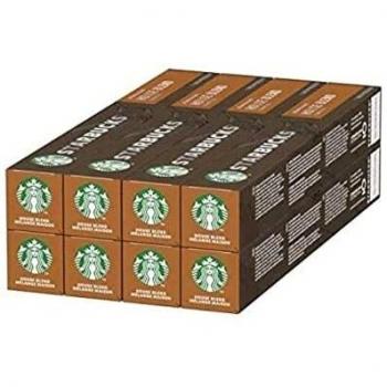 STARBUCKS House Blend By Nespresso Cápsulas de café tostado medio 80 cápsulas (8 x 10
