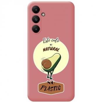 Funda Silicona Líquida Rosa para Samsung Galaxy A05s con Diseño de Culo Natural y Dibujos