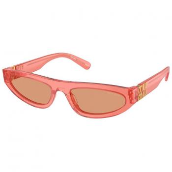 Miu Miu MU07ZS 14T07V Women's Sunglasses Pink Size 56 Geometric Design