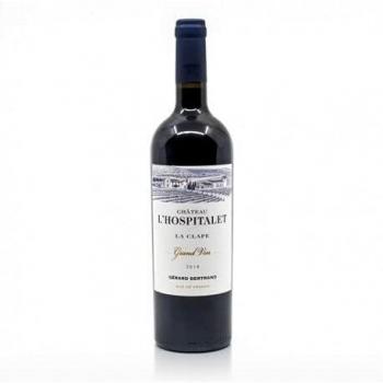 Vino Tinto Biológico Gérard Bertrand Château l'Hospitalet Grand Vin AOP La Clape 2021 - 75cl