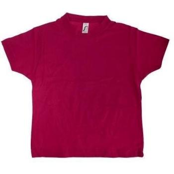 SOLS - Camiseta básica de Manga Corta Modelo Imperial Unisex algodón Grueso Niños Niñas - Deportes/Gimnasia/Correr