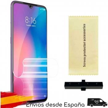 Protector de Pantalla TPU Hidrogel Flexible Antiarañazos para Xiaomi Mi 9 Membrana Protectora Cobertura Completa