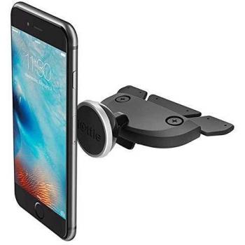iOttie HLCRIO152 - Soporte de Coche con conexión de CD para Smartphone, Color Negro