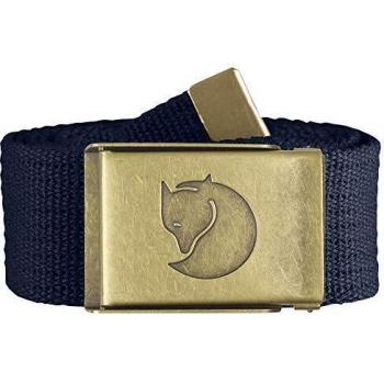 Cinturón Fjällräven de Lona y Latón 4 cm Azul Marino