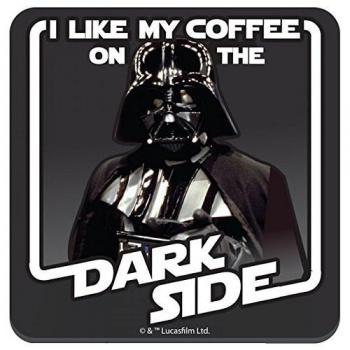 Star Wars Darth Vader Single Coaster Coffee On The Dark Side Force Awakens Tea