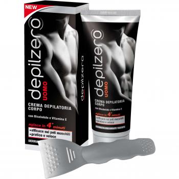 Crema Depilatoria Corporal para Hombre Depilzero 200 ml