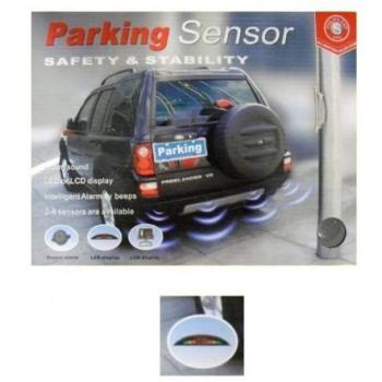 Sensor de aparcamiento JBM con medidor de aproximación visual y acústico