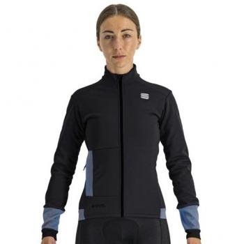 Chaqueta de Ciclismo Sportful Super W para Mujer - Talla L, Color Negro