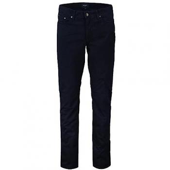 Pantalón Vaquero Casual Hombre Hackett London Trinity Marino 34/34 Algodón