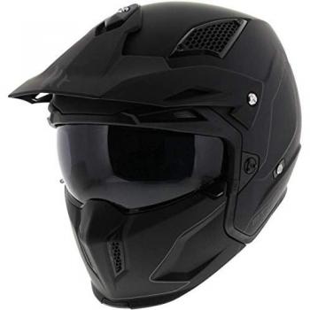 Casco de Moto MT Streetfighter SV Negro Mate XXL