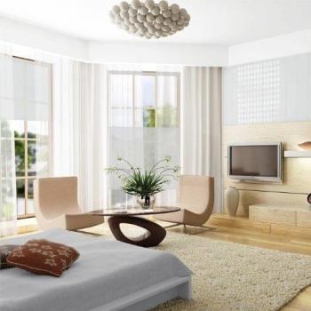 Estor plegable easy plisado veneciano parasol blanco 75 cm de ancho x 140 cm de largo