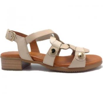 Sandalias de Mujer Rivera 1333 Nata Color Blanco