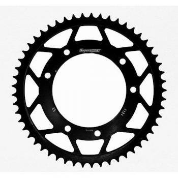 Corona de moto Supersprox RFE-1131:53, 50 dientes, acero inoxidable, compatible con Derbi y Yamaha