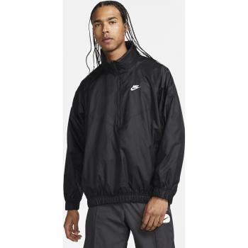 Nike Men's Windbreaker Anorak Jacket Black/White Size XL
