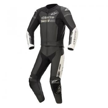 Alpinestars Traje de cuero GP Force Chaser 2-Piezas Negro-Blanco