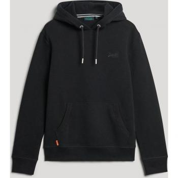 Superdry Essential Logo Hoodie Sweatshirt Black L