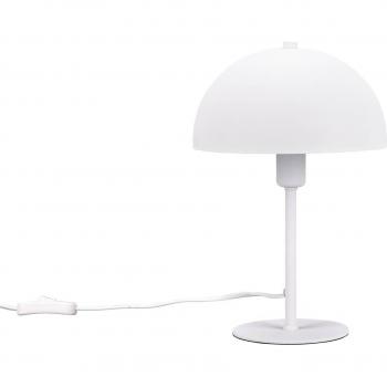 Lámpara de mesa NOLA, altura 30 cm, color blanco, E14