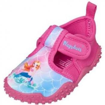 Playshoes Mermaid Girls' Water Shoes with UV Protection - Pink