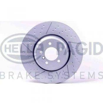 HELLA 8DD 355 120-771 Disco de freno - 65140PRO_HC - altamente carbonizado - revestido