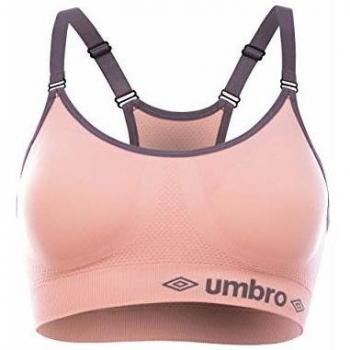 Umbro T108-1-X Sujetador Deportivo Rosa, sin Costuras L/X, 1 Mujeres