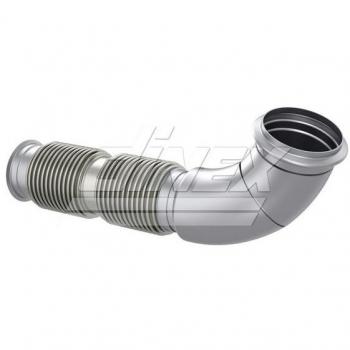 Tubo de escape DINEX DIN2KA019 2KA019 - Compatible con vehículos, fabricado en acero inoxidable, resistente a la corrosión, fácil instalación, diseño optimizado para un mejor rendimiento del motor