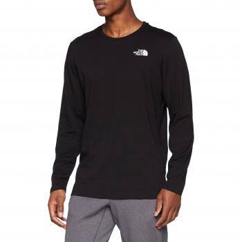 The North Face T92TX1 Camisa de Manga Larga Easy, Hombre, TNF Black, XXL