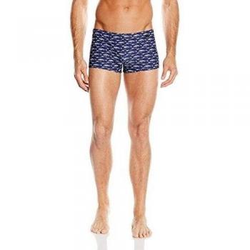 HOM Men La Digue Swim Shorts Bañador, Blau