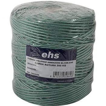 7665C68 - Cuerda Polipropileno 4Mmx200M Bl/Vde Ehs