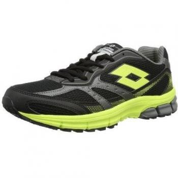 Lotto ZENITH III - Zapatillas de correr de material sintético hombre, color negro, talla 42