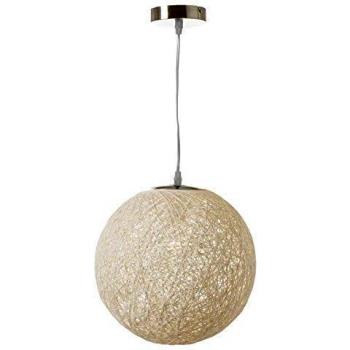 Lola Derek - Lámpara de diseño minimalista blanca de metal para cocina Fantasy
