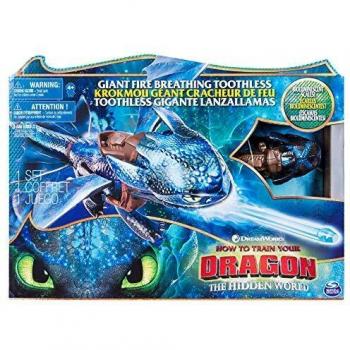 Bizak- How To Train Your Dragon Lanzallamas Desdentado, Multicolor