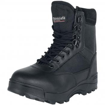 Brandit Zipper Tactical Boots - Black - EU39 to EU47