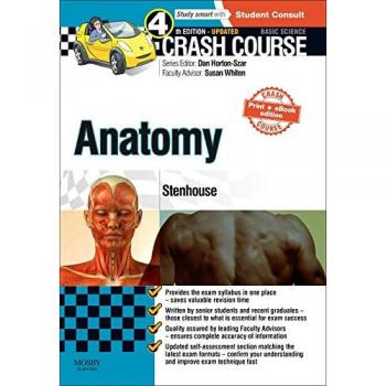 Crash Course Anatomy Updated Print + eBook edition, 4e