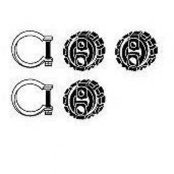 Kit de Montaje del Sistema de Escape HJS 82 22 4681 para PEUGEOT 406 Berline, 406 Break y 406 Coupe