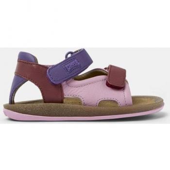 Sandalias de niña Camper K800362 013 en color rosa con cierre adherente