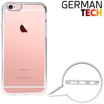 Funda Gel para iPhone 6 iPhone 6S, Carcasa TPU Flexible fabricada con la mejor Silicona, protege y se adapta a la perfección a tu Smartphone y con nuestro exclusivo diseño German Tech® - Transparente.