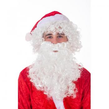 Peluca y Barba de Papá Noel