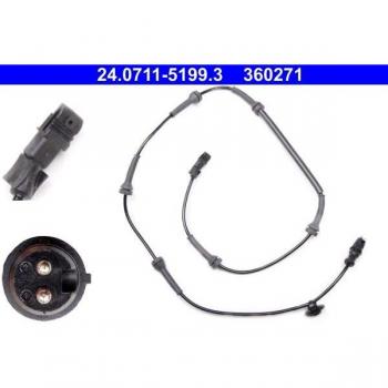 Sensor ABS ATE 24.0711-5199.3