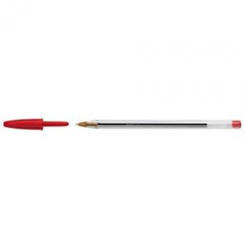 BIC Cristal Medium Ballpoint Pens, Red