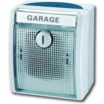 Busch-Jaeger Ocean Twilight Switch 2240 W-53 IP44 Grey/Blue-Green