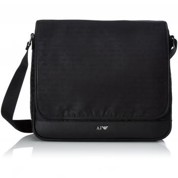 Armani Jeans 932524CC993 - Bolso al hombro de Material Sintético para hombre Negro Schwarz