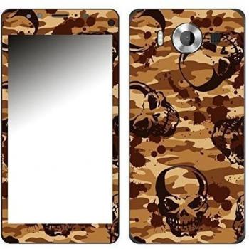 Motivos Disagu Design Skin para Microsoft Lumia 950: Skull-Camouflage