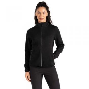 Chaqueta Forro Polar Descend Mujer Negro Talla 18