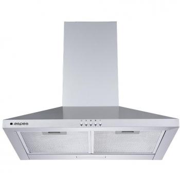 Campana Extractora Aspes ACPP600A1IX Piramidal Decorativa 60cm Acero Inoxidable 520 m³/h Nivel de Ruido 65 dB