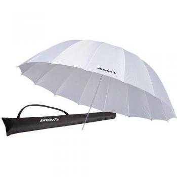 Westcott 7 foot 2.2m Parabolic Umbrella - White