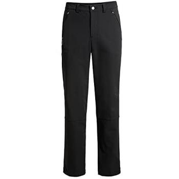 Vaude Strathcona II Men's Black Softshell Trekking Pants