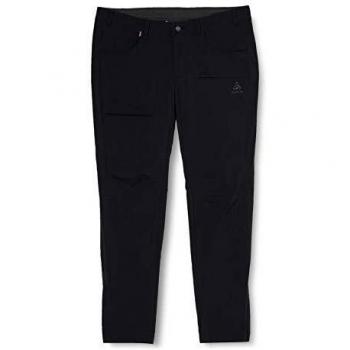 Odlo Pantalones para Hombre Solitude, Hombre, Pantalones, 527982, Negro, 56