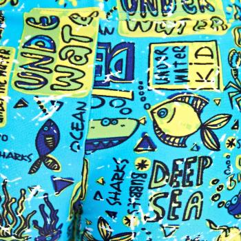 Zoggs niños 'profundo mar Hip Racer – 22, Niños, Deep Sea Hip Racer, blue, multi, 20