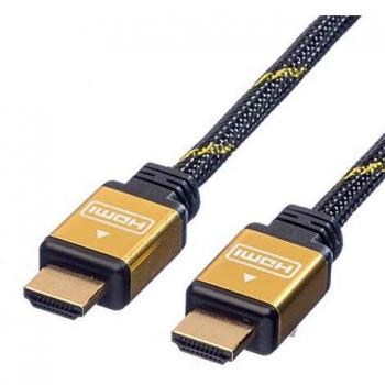 Roline 11.04.5506 10m HDMI HDMI Negro, Oro Cable HDMI - Cables HDMI