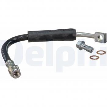 Tubo de freno y latiguillo de freno DELPHI LH7415, compatible con sistemas de frenos hidráulicos, fabricado en materiales de alta calidad para garantizar durabilidad y resistencia a la presión, diseñado para vehículos específicos,